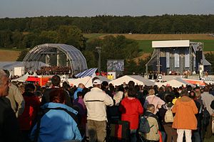 Wallfahrtskapelle Etzelsbach: Geschichte, Wallfahrten, Marienvesper mit Papst Benedikt XVI.