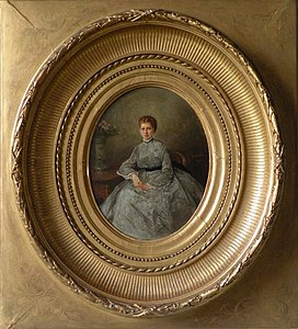 Portrait de Mme. Palmyre Bordier, 1870. Collection Privée, Amsterdam, Pays-Bas.