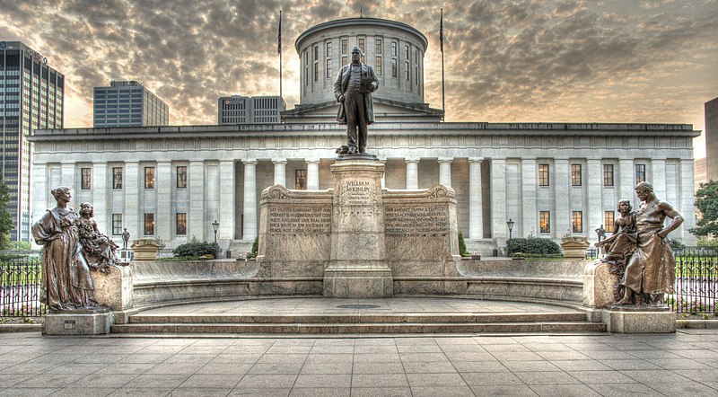 File:Exterior view of Ohio State House.jpg