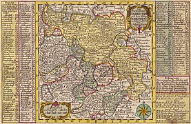 Abtei Quedlinburg um 1750