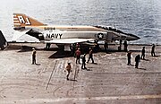 F-4J VF-142 on USS America (CVA-66) 1974