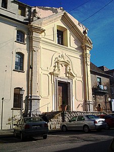 Facciata chiesa delle clarisse - Cerreto Sannita.JPG