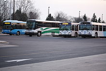 Viva, GO and YRT buses Finch Bus Terminal 4489741855.jpg
