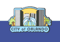 Flag of Orlando, Florida (1980–2017).gif