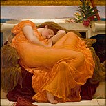 Flaming June by Frederic Lord Leighton, ~1895