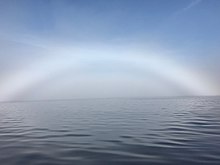 Fogbow в Мексиканском заливе / река Суванни, Джон Дональдсон, 19 декабря 2017 г.