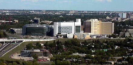 Located in Calgary, Foothills Medical Centre is the largest hospital in the province of Alberta.