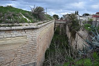 Fort Pembroke ditch Fort Pembroke.jpg