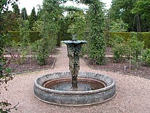 Rose Garden fountain, Nymans Fountain in the rose garden, Nymans Gardens - geograph.org.uk - 439541.jpg