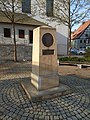 Frankenberg - Am Körnerplatz, Theodor Körner memorial