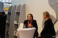 Katja Lange-Müller und Julia Encke bei der Frankfurter Buchmesse 2016