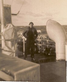 Seaman Fernand Beaupre aboard HMCS Fredericton (1944) FrederictonSailor.jpg