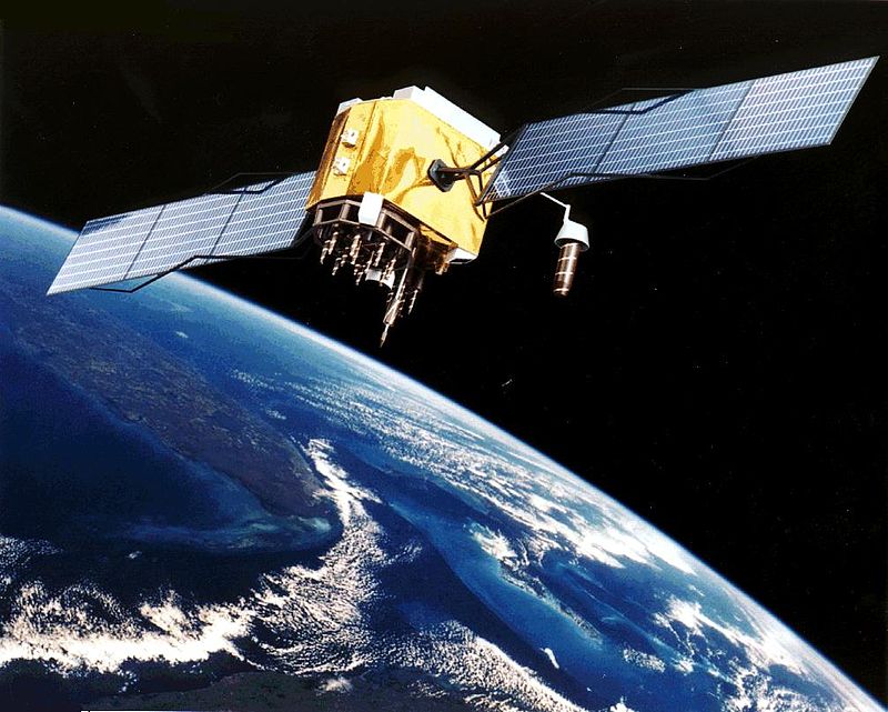 GPS Block II-F satellite in Earth orbit