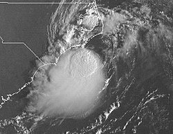 Tropisk storm Gabrielle, 9. september 2007