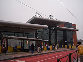 Imagem ilustrativa do trecho da estação Bruxelas-Oeste