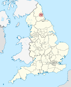 Metropolitan Borough of Gateshead - Locație