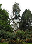 Monument voor de kunstenaar door Auguste Rodin in Nancy