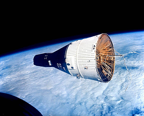 Gemini spacecraft on orbit