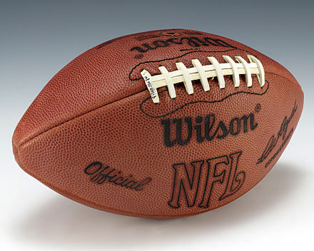 A football signed by George Allen and given to President Gerald Ford.