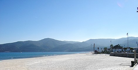 Español: Playa de Getares.