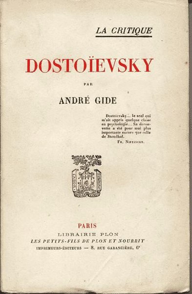 File:Gide - Dostoïevsky, 1923.djvu