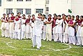 School girls wearing Patiala salwar suits