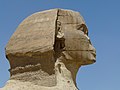 Détail du visage du Sphinx, de profil