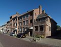 Appartementen aan de Godevaert Montensstraat te Breda. Gebouwd in 1980. Ontworpen door Jan Bolder