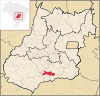 Lage von Goiatuba in Goiás