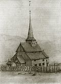 Gol stavkyrkje 1846
