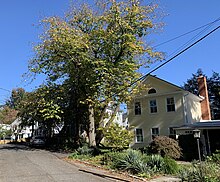 Facing east down the 4500 block of Grant Road NW. The house in the foreground is 4537 Grant Road NW. Grant Road Historic District 4.jpg