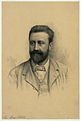 Granville Bantock in einer Bleistiftzeichnung.