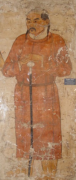 File:Guard, Fresco, Liao Dynasty, Chifeng Museum.jpg