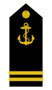 Guardiamarina de Segundo Año Marina de Guerra Dominicana.svg