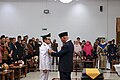 Gubernur Sumbar Mahyeldi melantik Ekos Albar sebagai Wakil Wali Kota Padang Ekos Albar