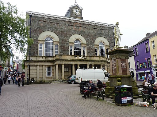 Guildhall Square, Carmarthen (geograph 4981517)