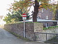 Property wall to Obere Mauerstraße;  Wall of property to Grubestrasse