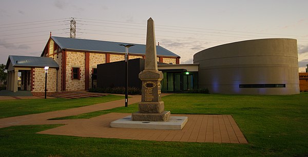 Memorial Hall, built 1925, renovated and extended 2008