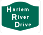 Harlem River Drive marker