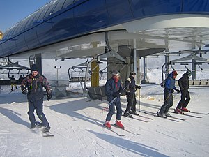 Hemsedal skisenter blev företagets första norska destination 2001. (8-stolsliften Hollvin Express i bild.)