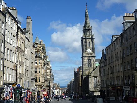 High Street, part of Royal Mile