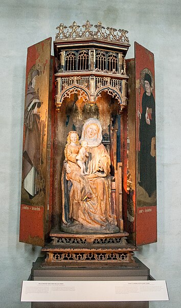 File:Historiska Museet, Saint's shrine with St Anne, 2009-07-19.jpg