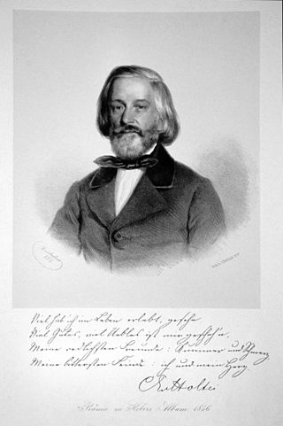 <span class="mw-page-title-main">Karl von Holtei</span> German poet and actor