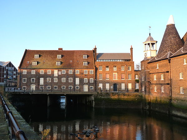 House Mill and the Miller's House at low tide