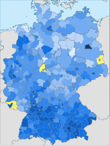 Hungarian population in Germany 2020.svg