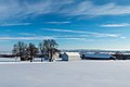 Utsikt over Holte Gård på Sletta. Foto: Øyvind Holmstad