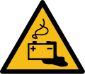 W026: Warnung vor Gefahren durch das Aufladen von Batterien