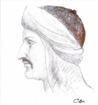 Ibn al-Muqaffa' by Khalil Gibran.png