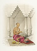 Illustration from the Daily Prayers of the Brahmins (1851) by Sophie Charlotte Belnos, digitally enhanced by rawpixel-com 16.jpg