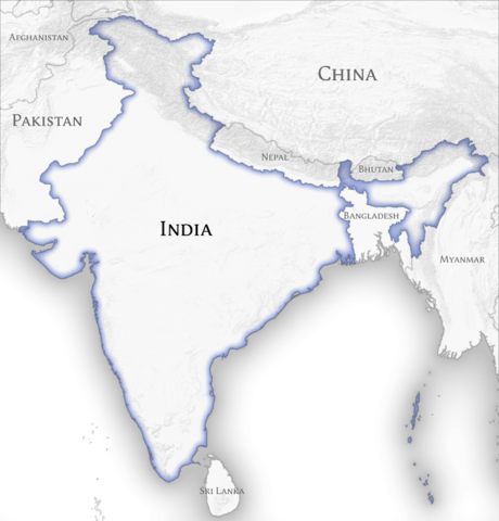 what countries neighbor of india